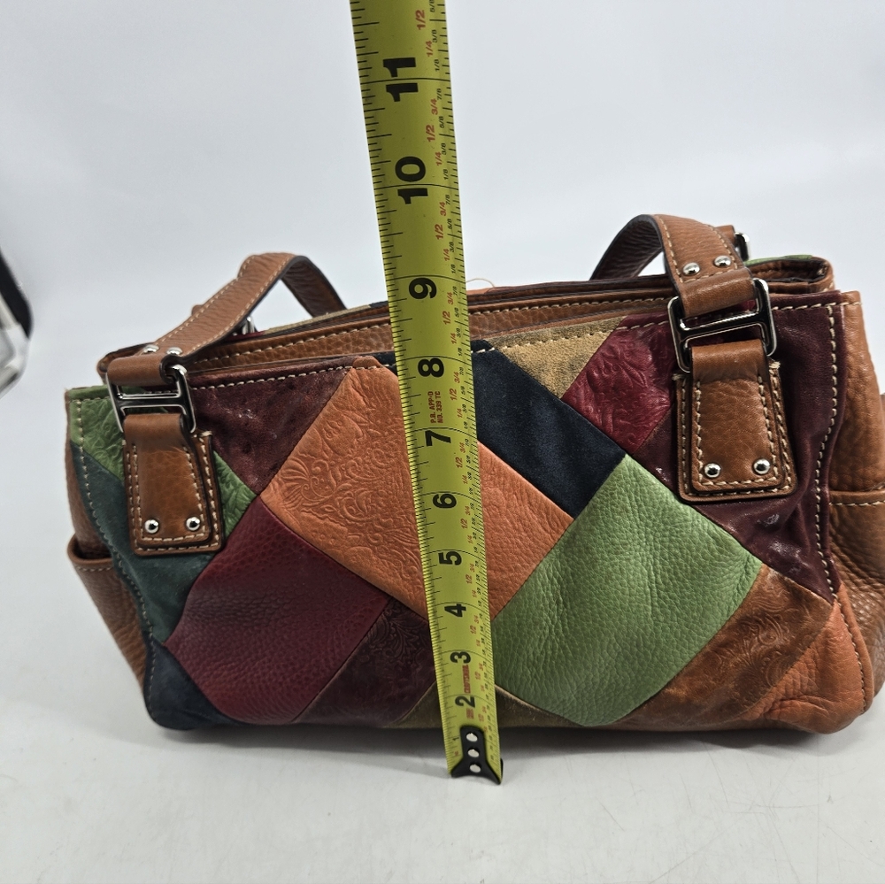 Fossil Classic Patchwork Leather Shoulder Bag - image 9